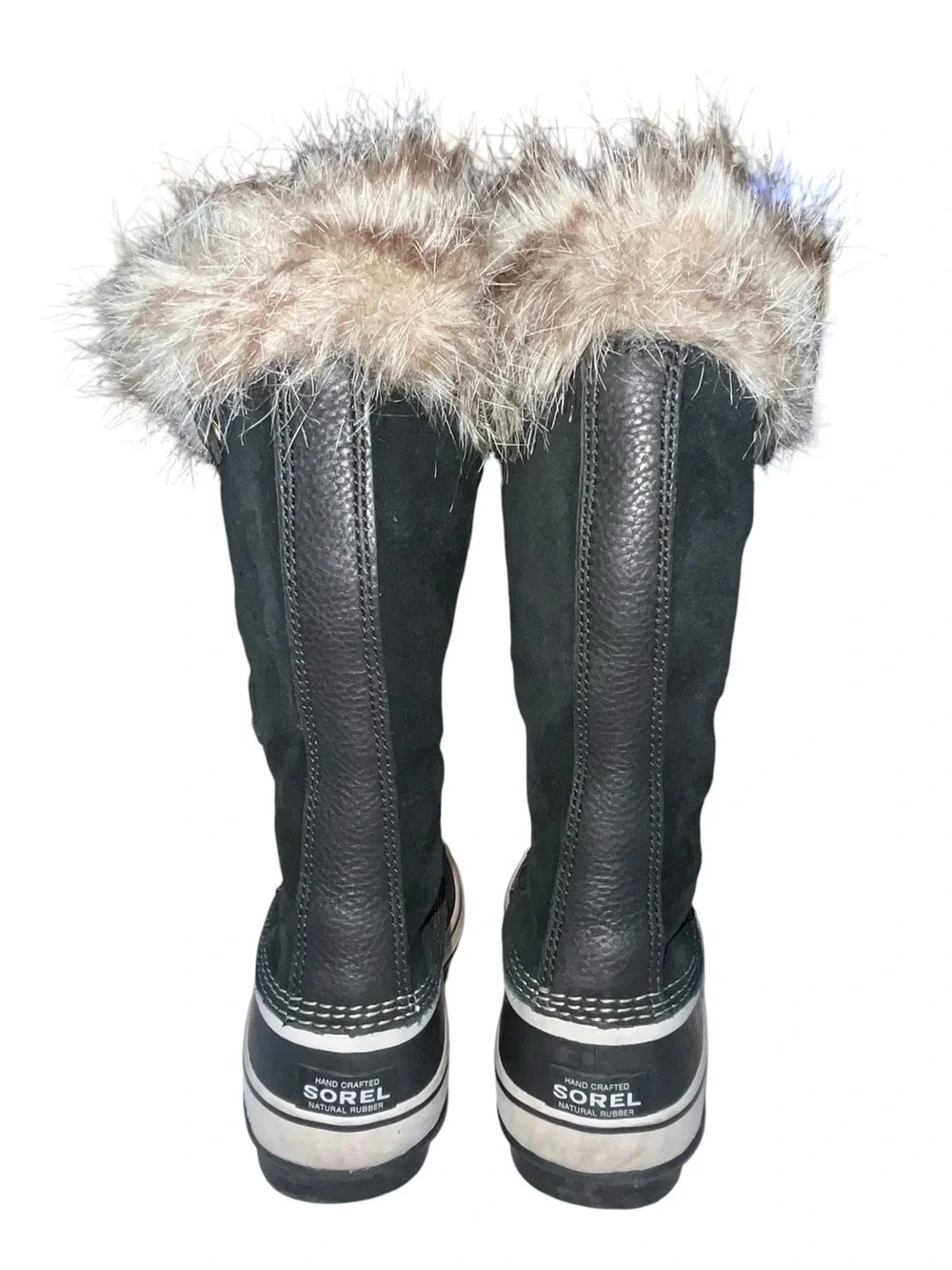 Sorel Joan of Arctic Black Suede Waterproof Boots - Size 10